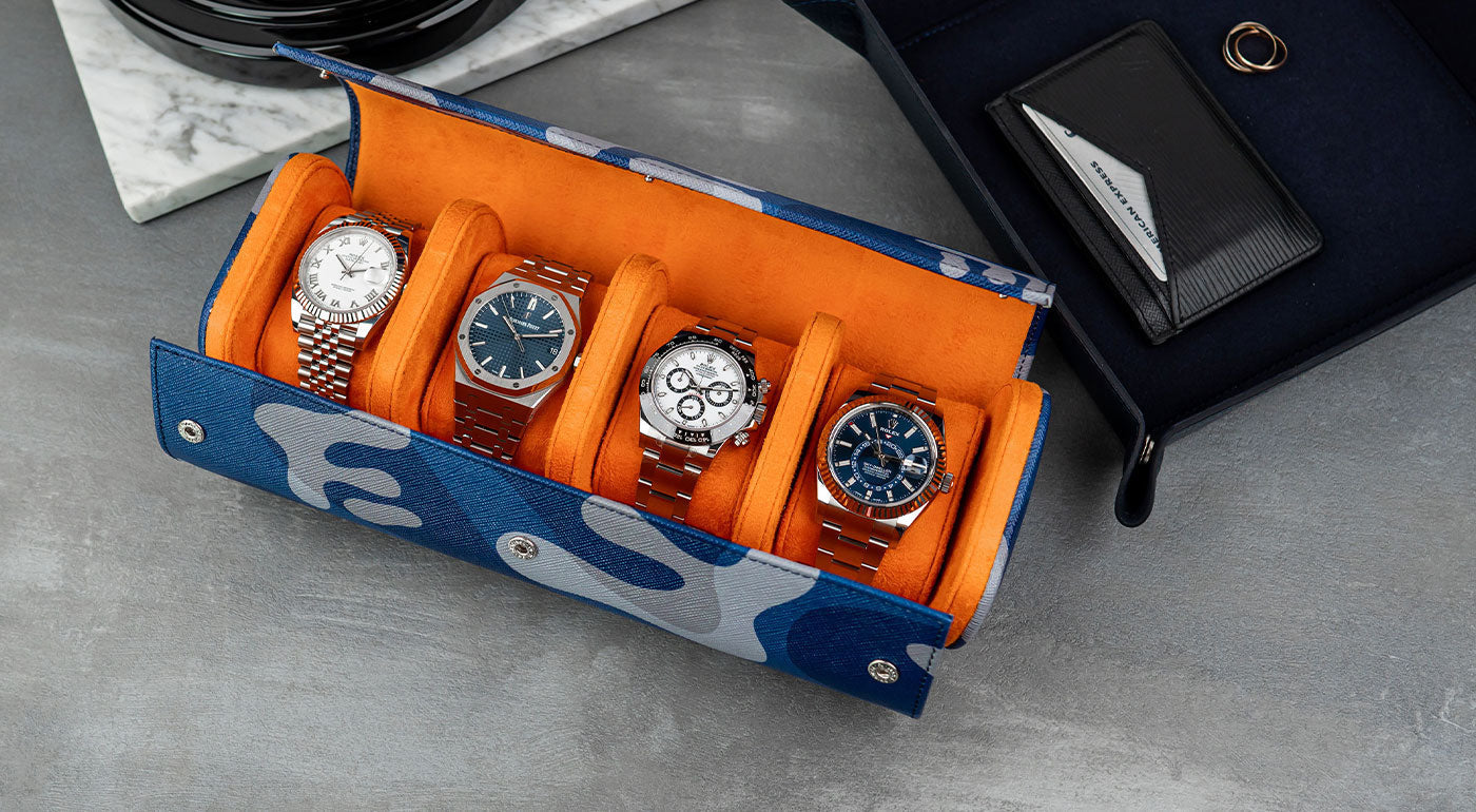 THE ULTIMATE WRIST WATCH BOX - Goyard hard case watch box 