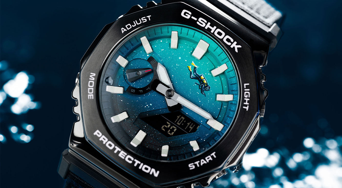 Introducing Our New Limited Edition G-Shock CasiOak Deep Sea