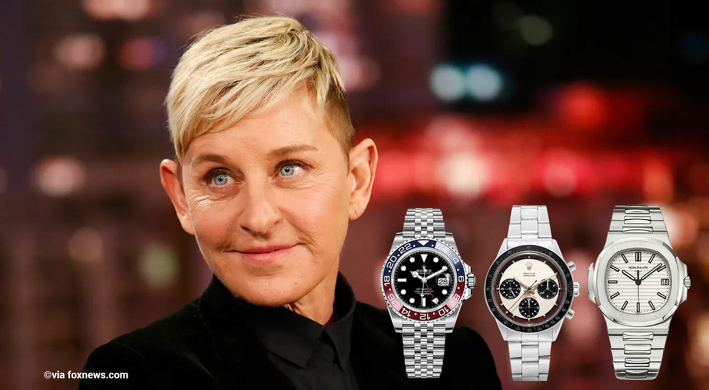 Ellen degeneres outlet patek