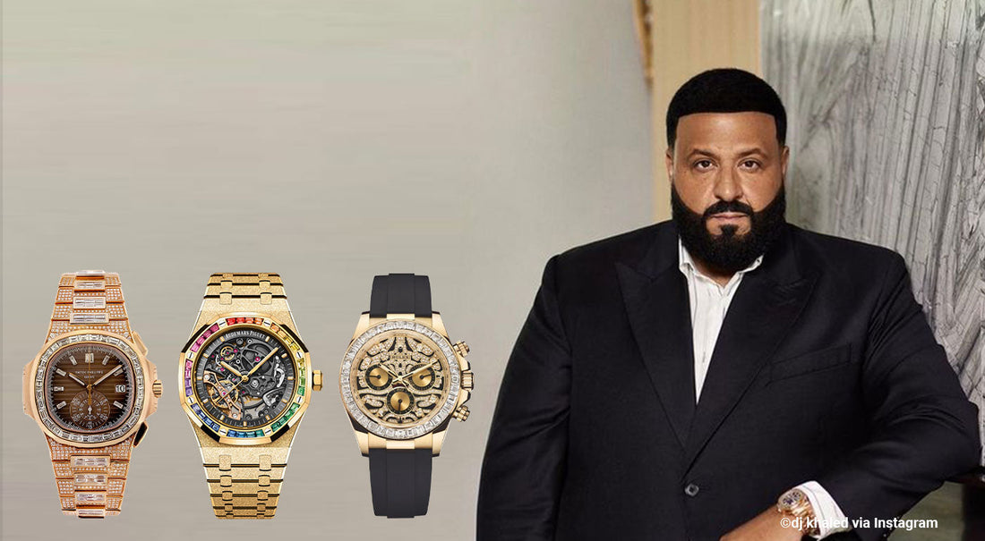 DJ Khaled with His Multi-Million Dollar Watches