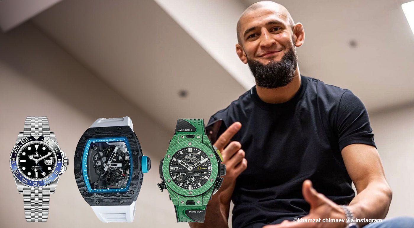 UFC Fighter Khamzat Chimaev Watch Collection IFL Watches