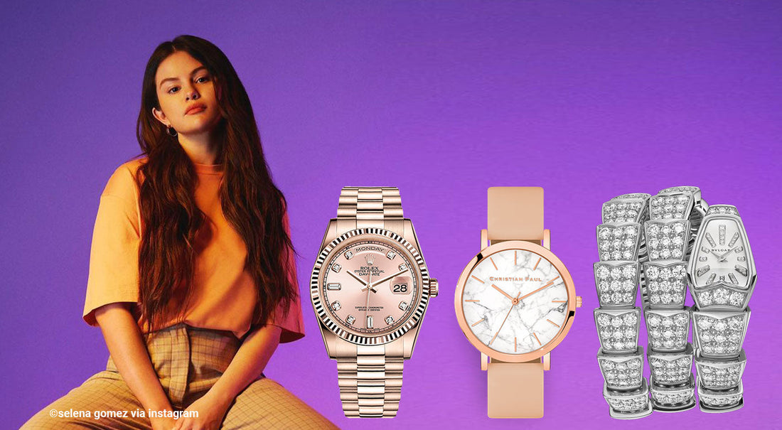 selena gomez watch collection