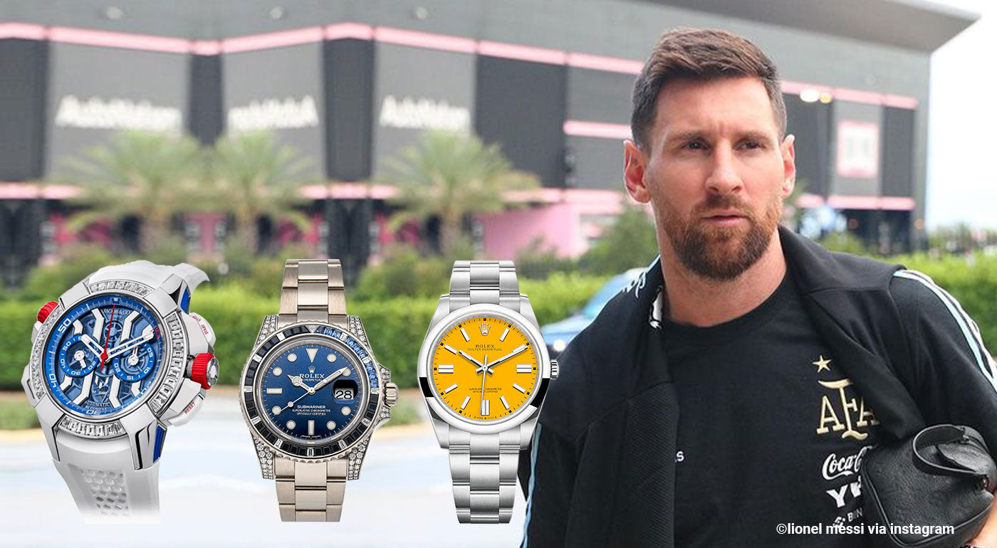 Messi Watch Collection is Very Humble Compared to Ronaldo