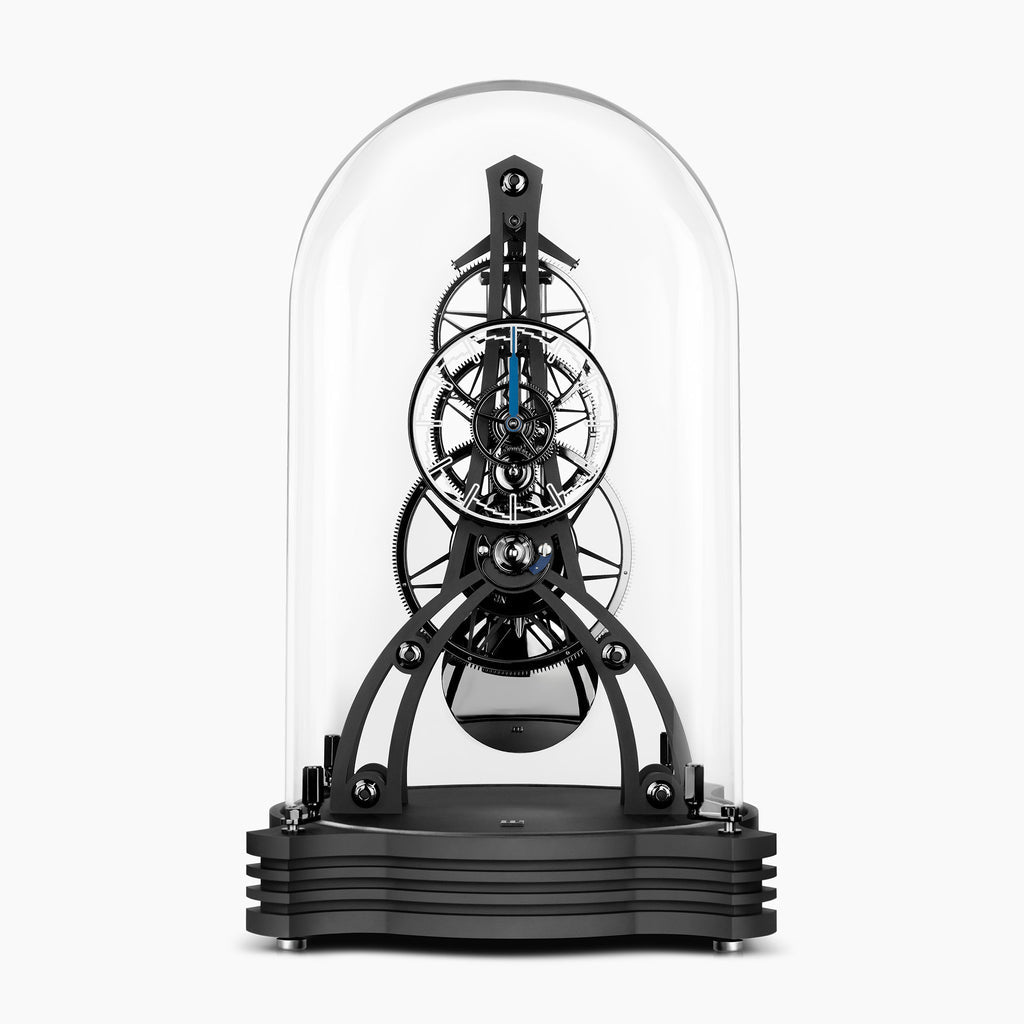 Table Clock NT 8 GT Black – Horological Masterpiece – IFL Watches