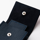Products Navy Leather Watch Pouch