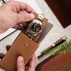 Products Chestnut Leather Watch Pouch