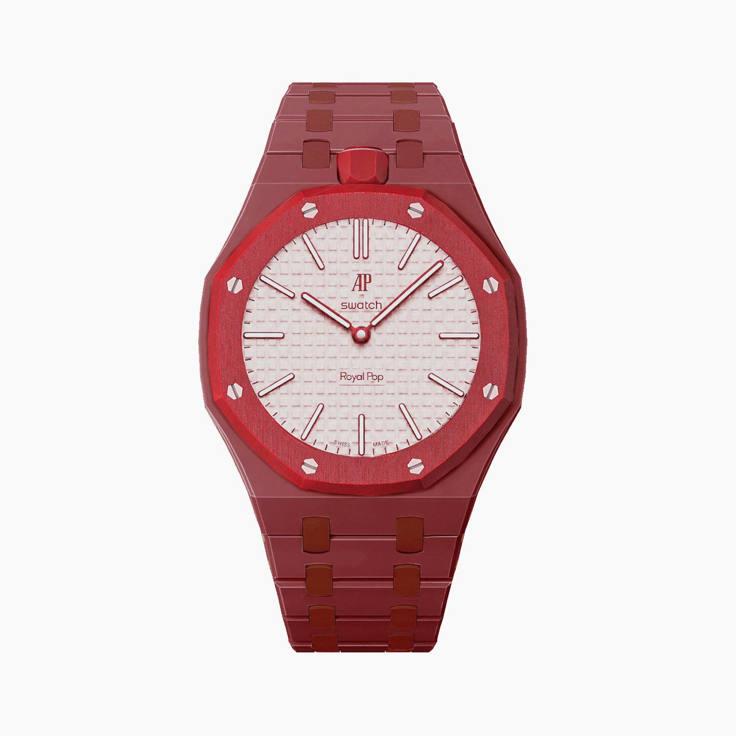 Otto Rosso Swatch x AP Royal Pop Ceramic Case-Strap – IFL Watches