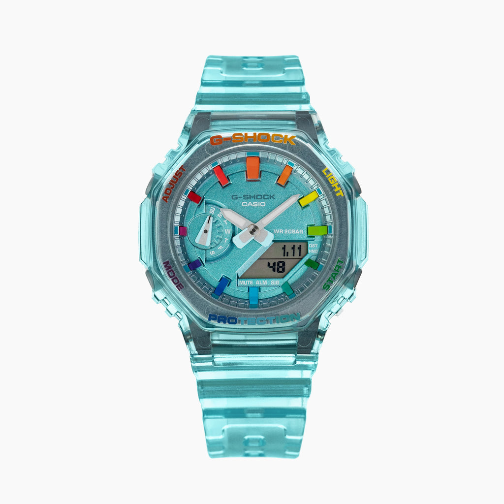 G-Shock CasiOak Jellyfish Mini Blue – IFL Watches