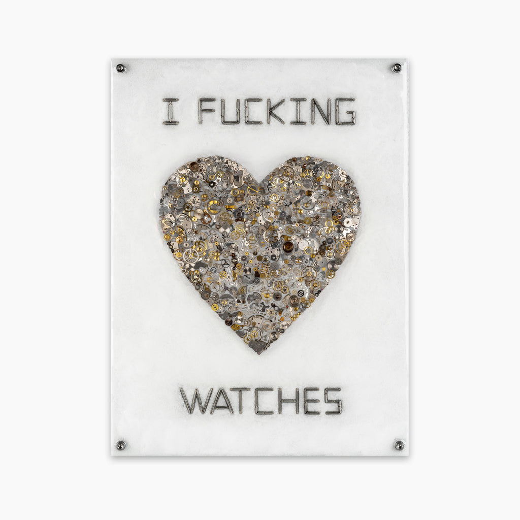 I F#$king Love Watches Wall Arts