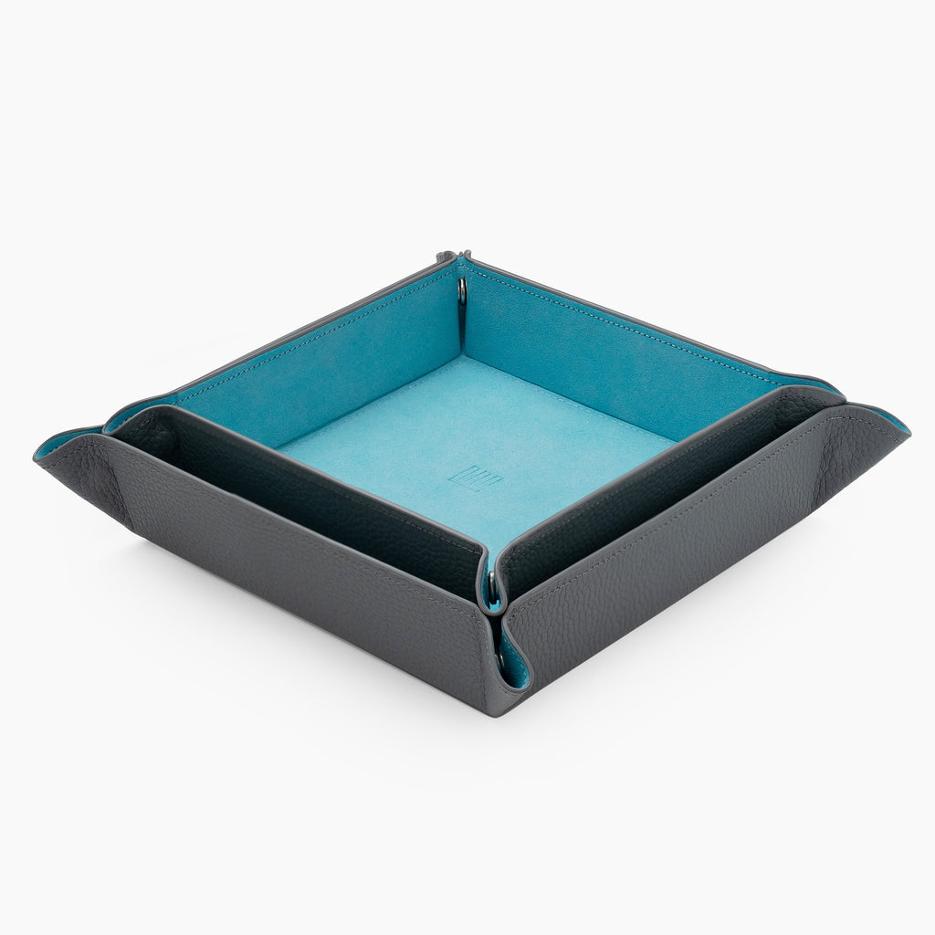 Azure Grey Epsom Valet Tray – Set
