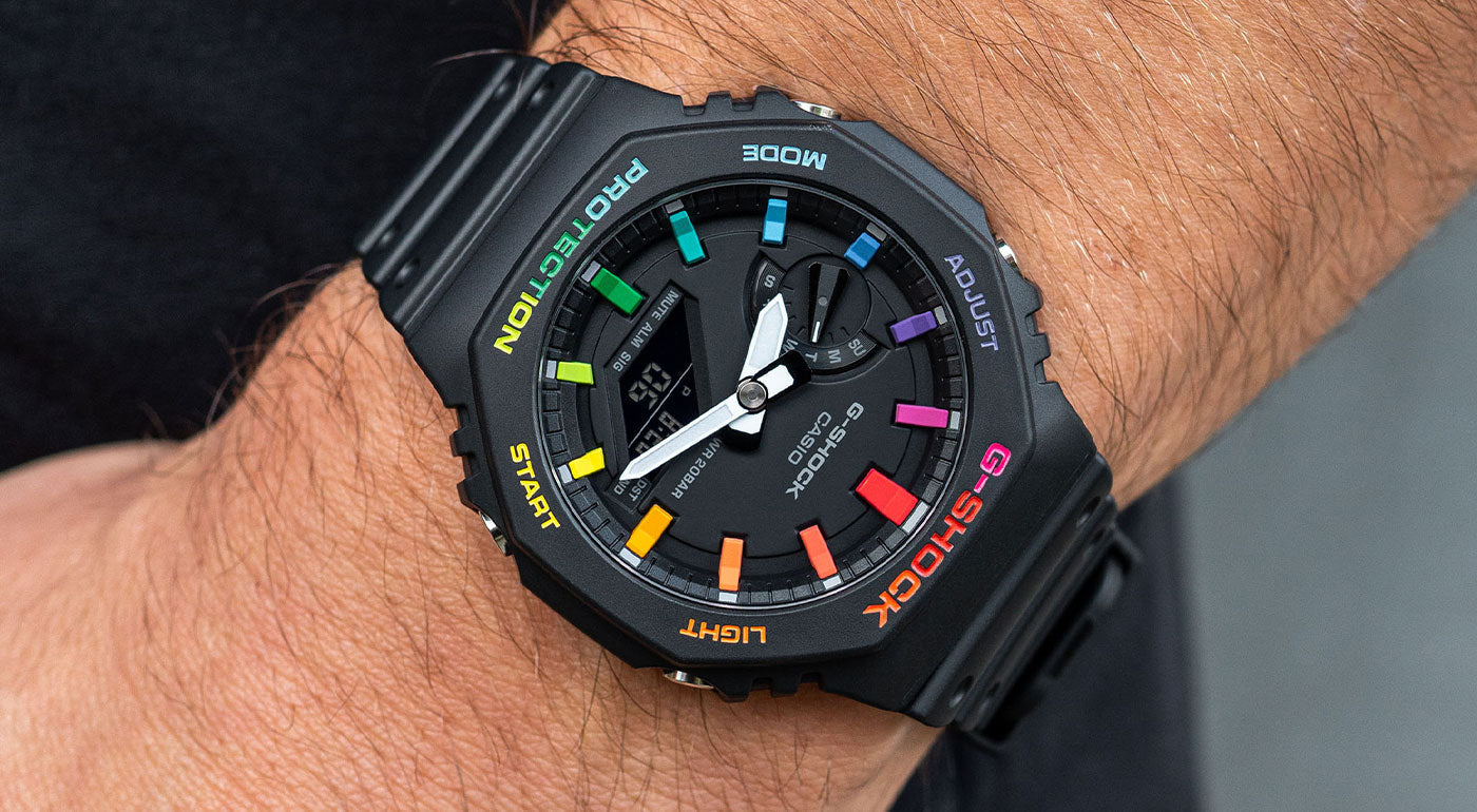 Let your dark side shine with the CasiOak Black Collection