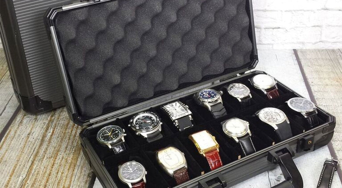 Premium Photo | Suitcase for travel filled with clothes and watch