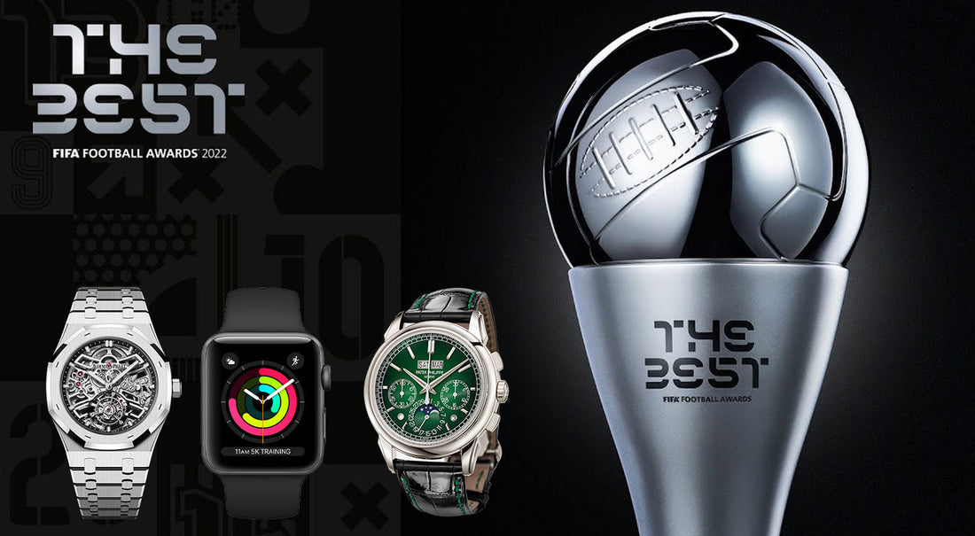 Watches at The Best FIFA Football Awards 2022