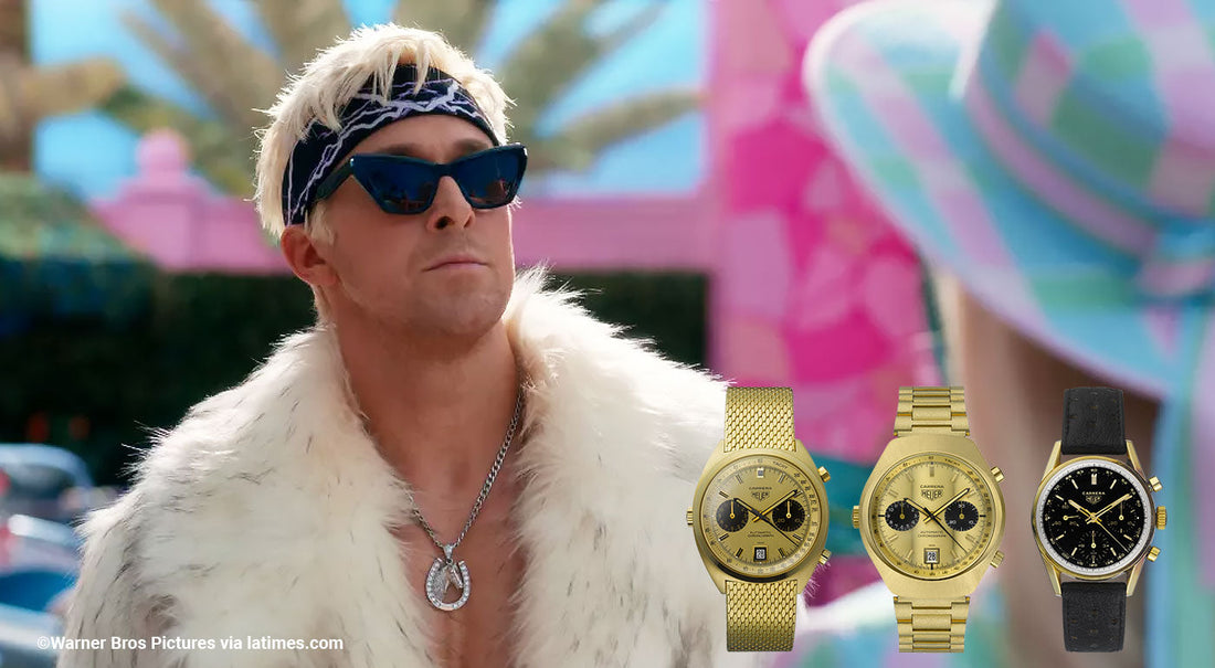 Ryan Gosling Wears Three Gold Watches In Barbie
