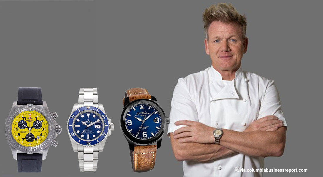 Celebrity Chef Gordon Ramsay Watch Collection