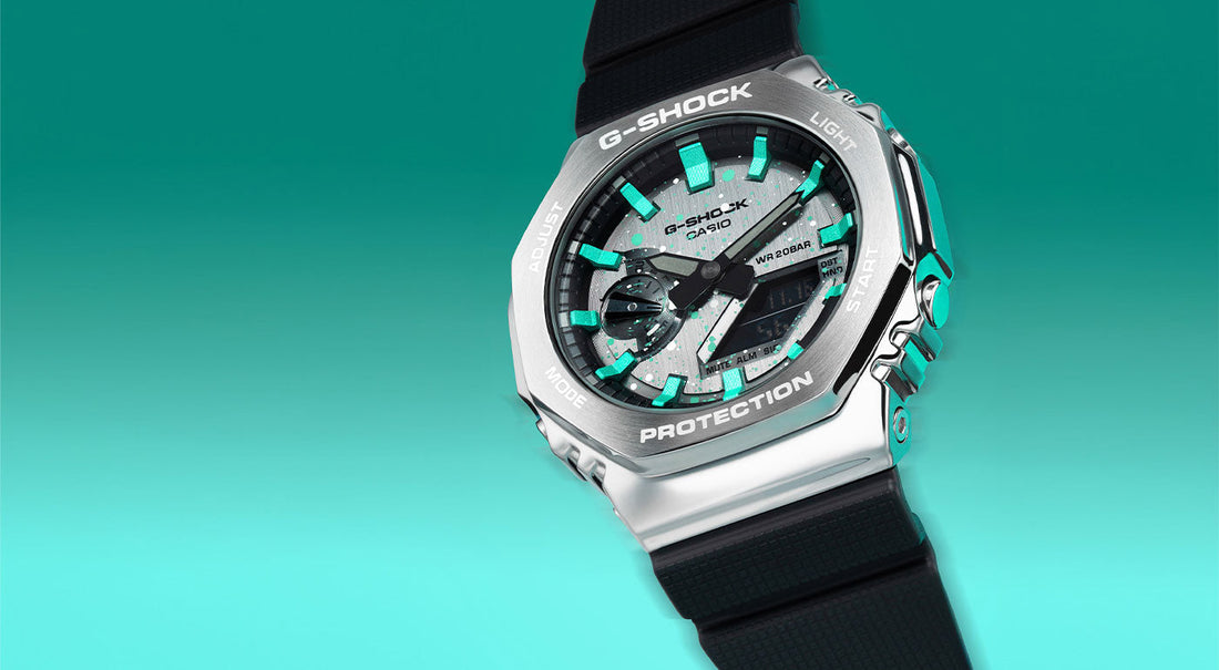 G-Shock CasiOak Steel Tiffany Sky