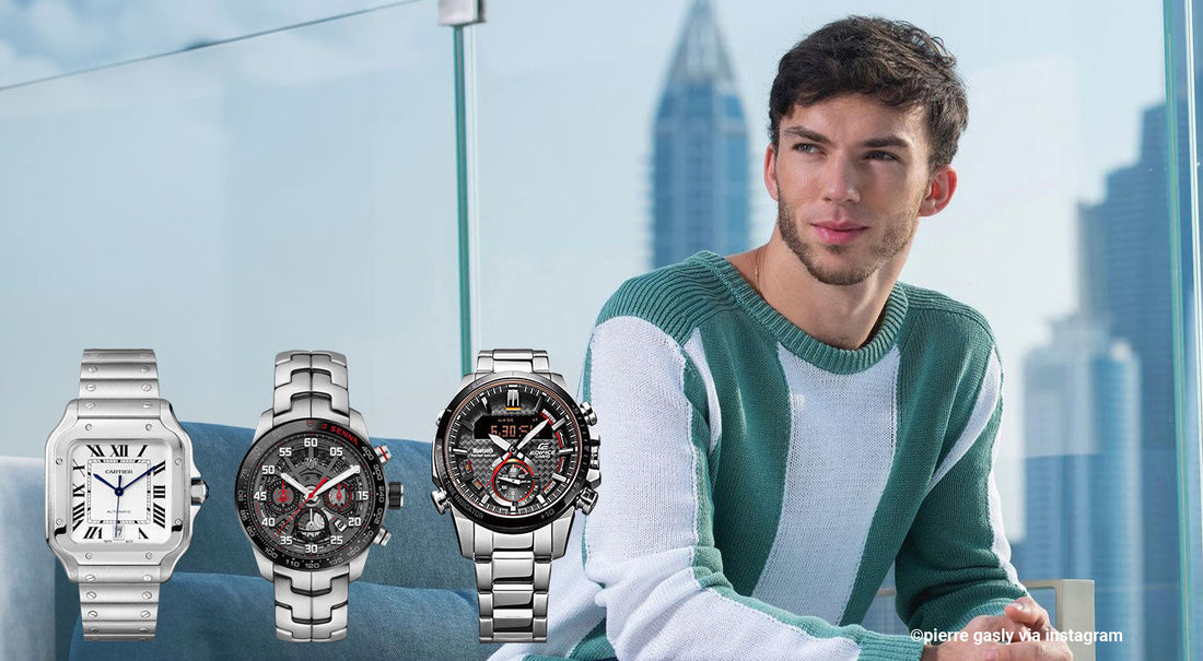 F1 Driver Pierre Gasly Watch Collection