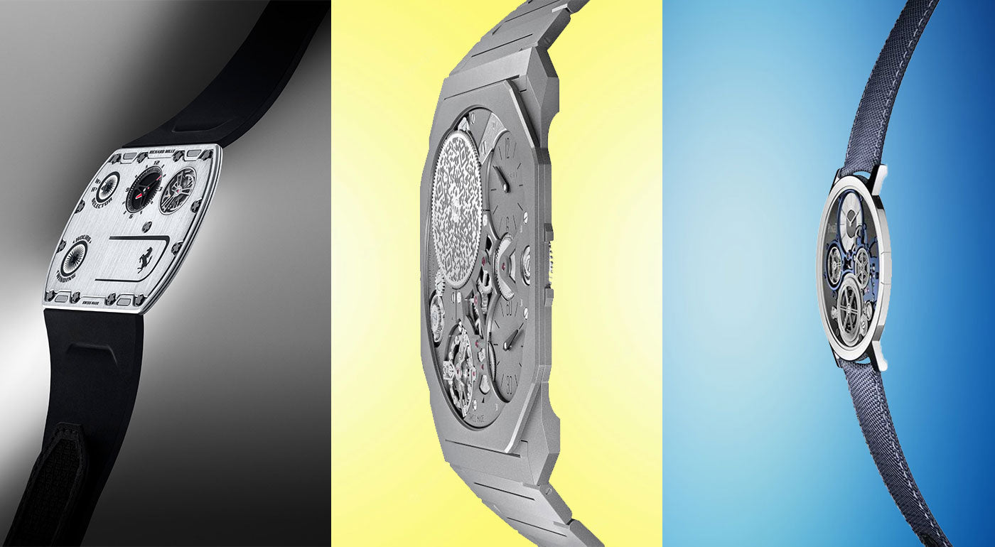 The World’s Thinnest Watches – Less than 2mm thin