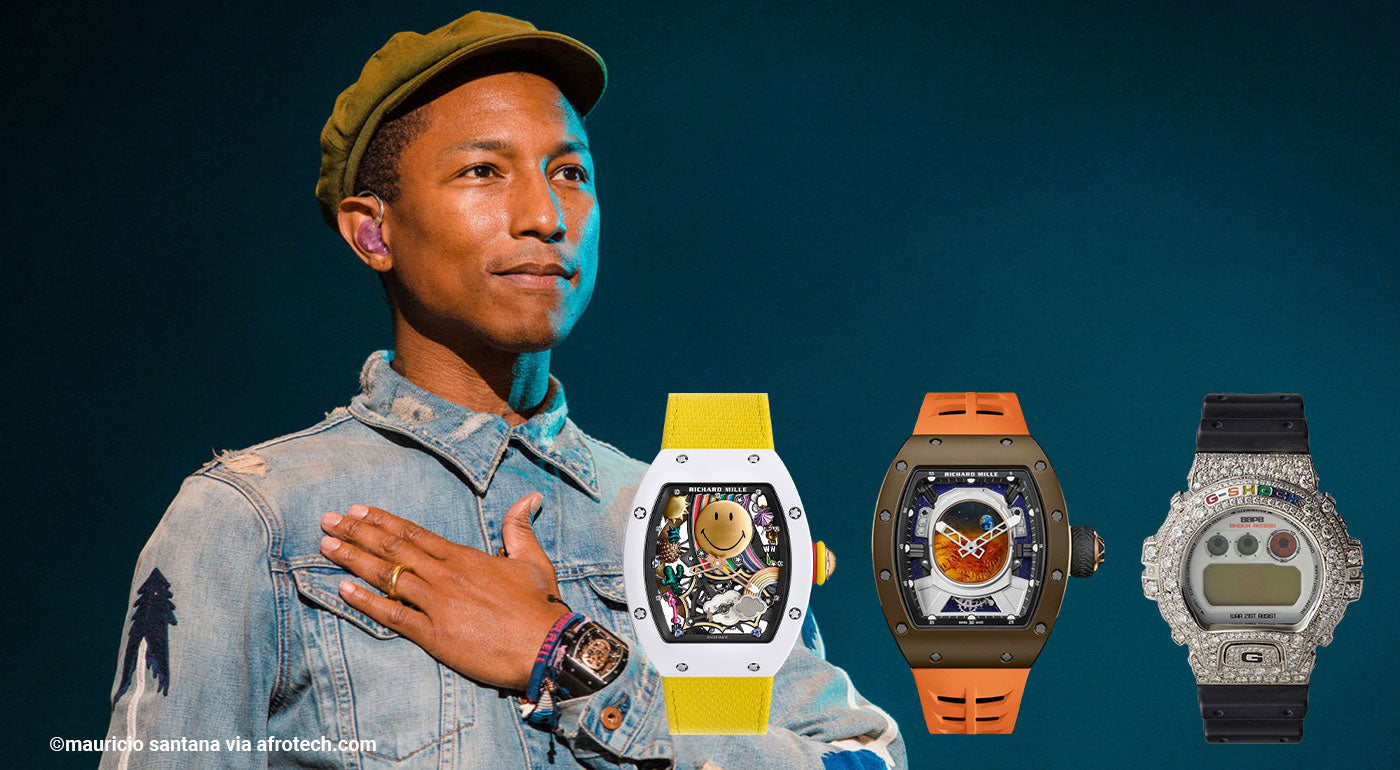 Pharrell Williams and His Mind-blowing Watch Collection