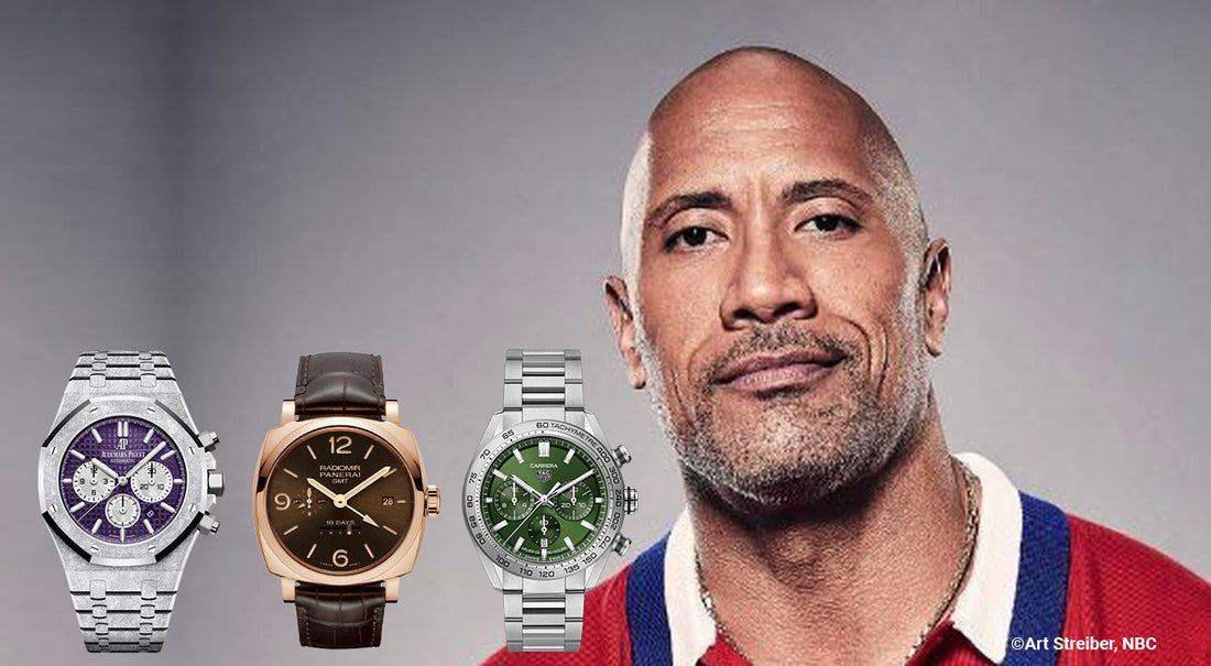 Watch Collection of The Rock Dwayne Johnson – IFL Watches