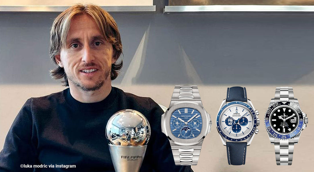 Croatia National Football Team Captain Luka Modric Watch Collection