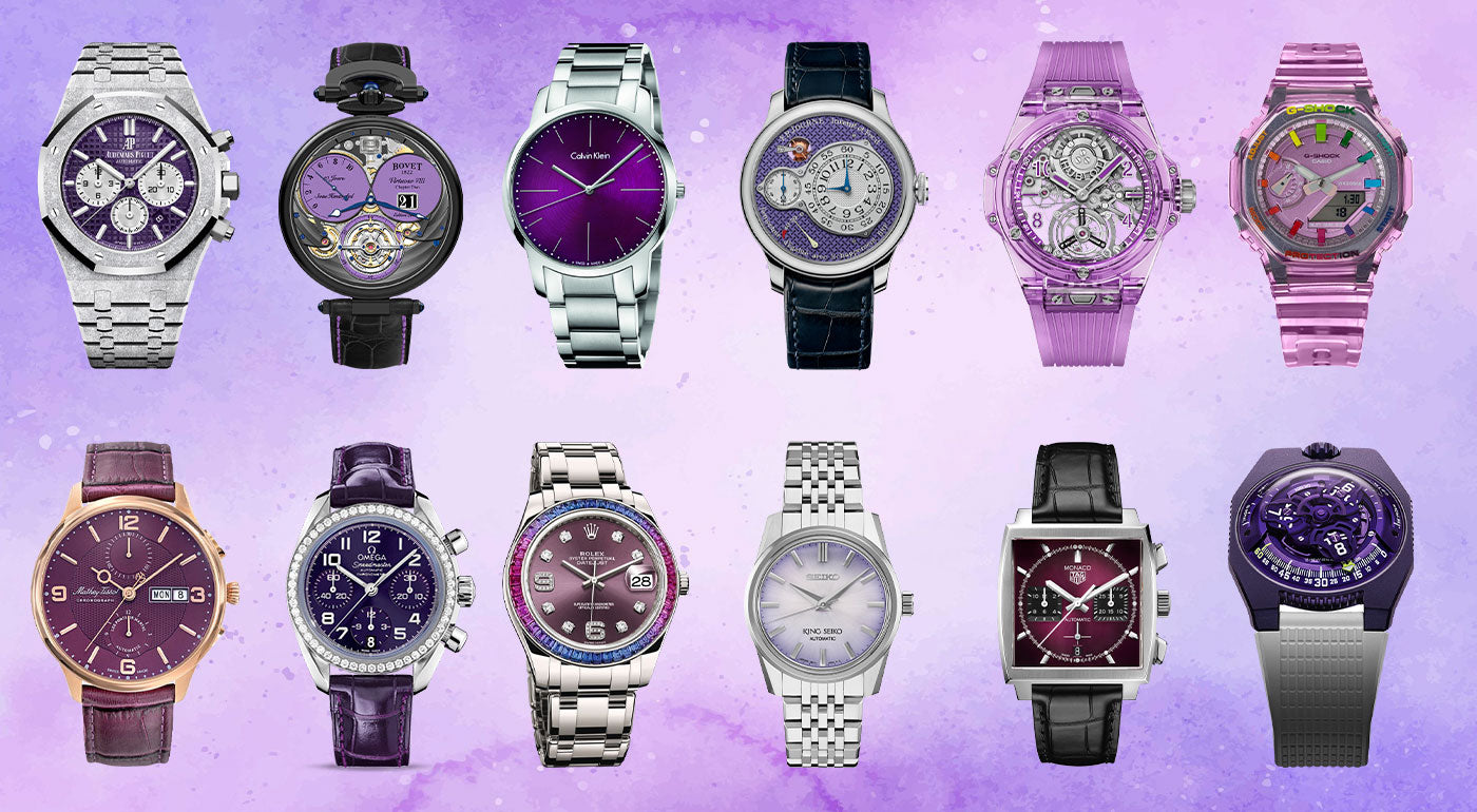 Purple Dial Watches - Distinctive Elegance in Horology – IFL Watches