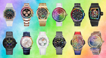 The Fun and Playful Rainbow Watches with Brilliant Colored Gemstones ...