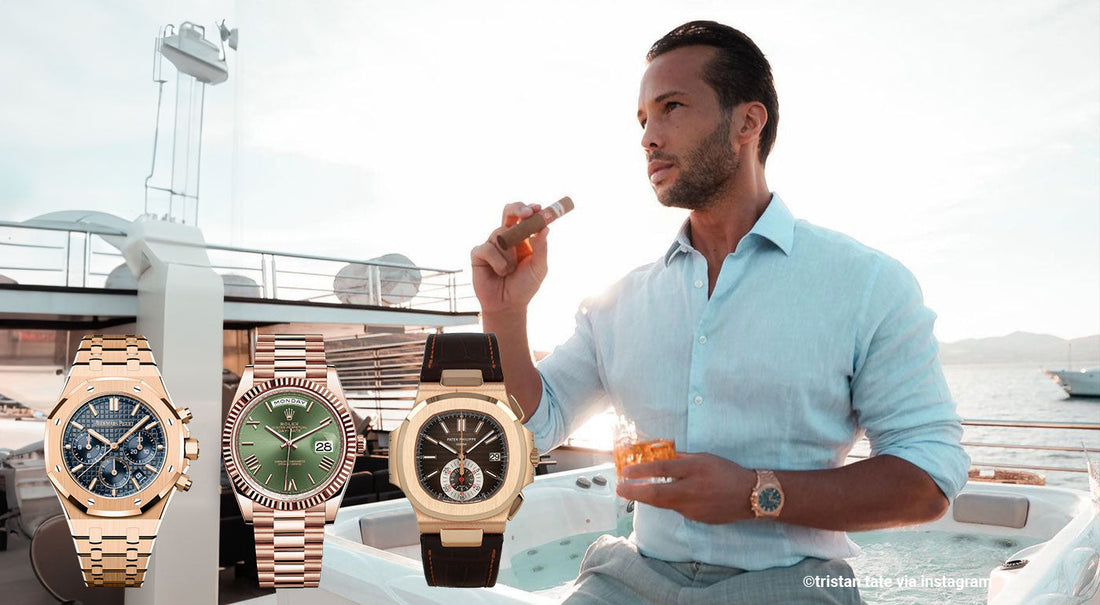 Unpacking Tristan Tate Watch Collection
