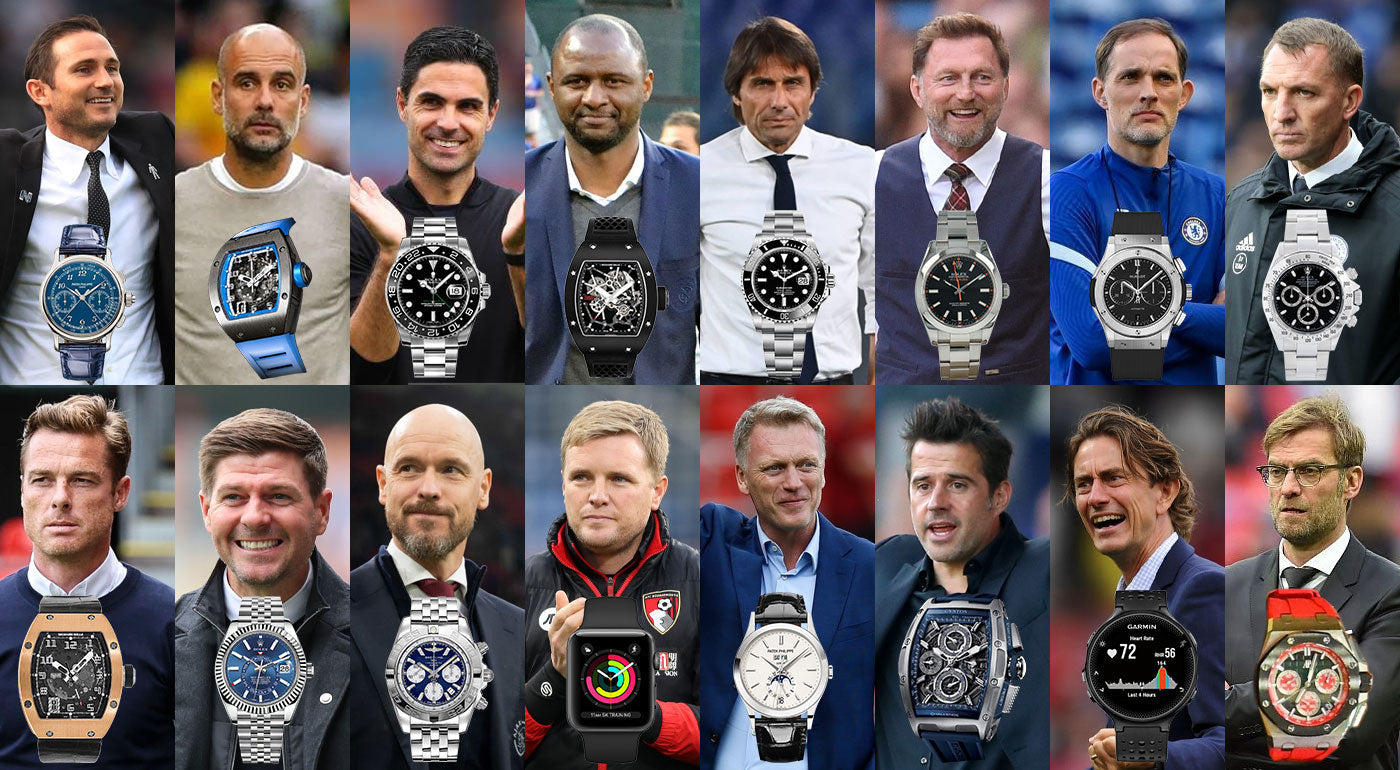 Watches worn by Premier League Managers 2022/2023