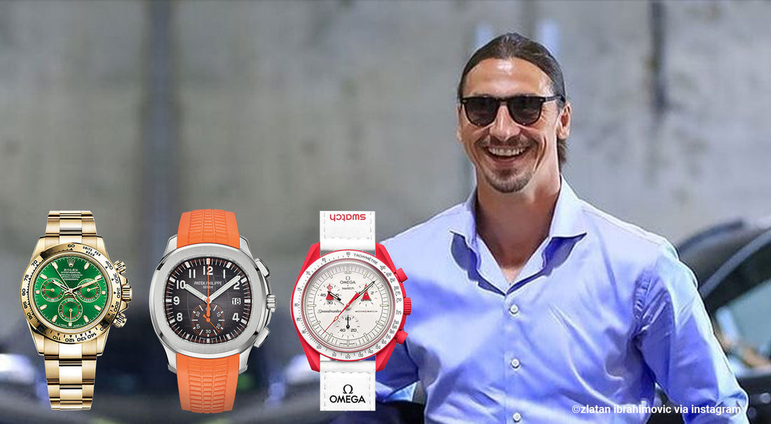 Zlatan Ibrahimovic Incredible Watch Collection