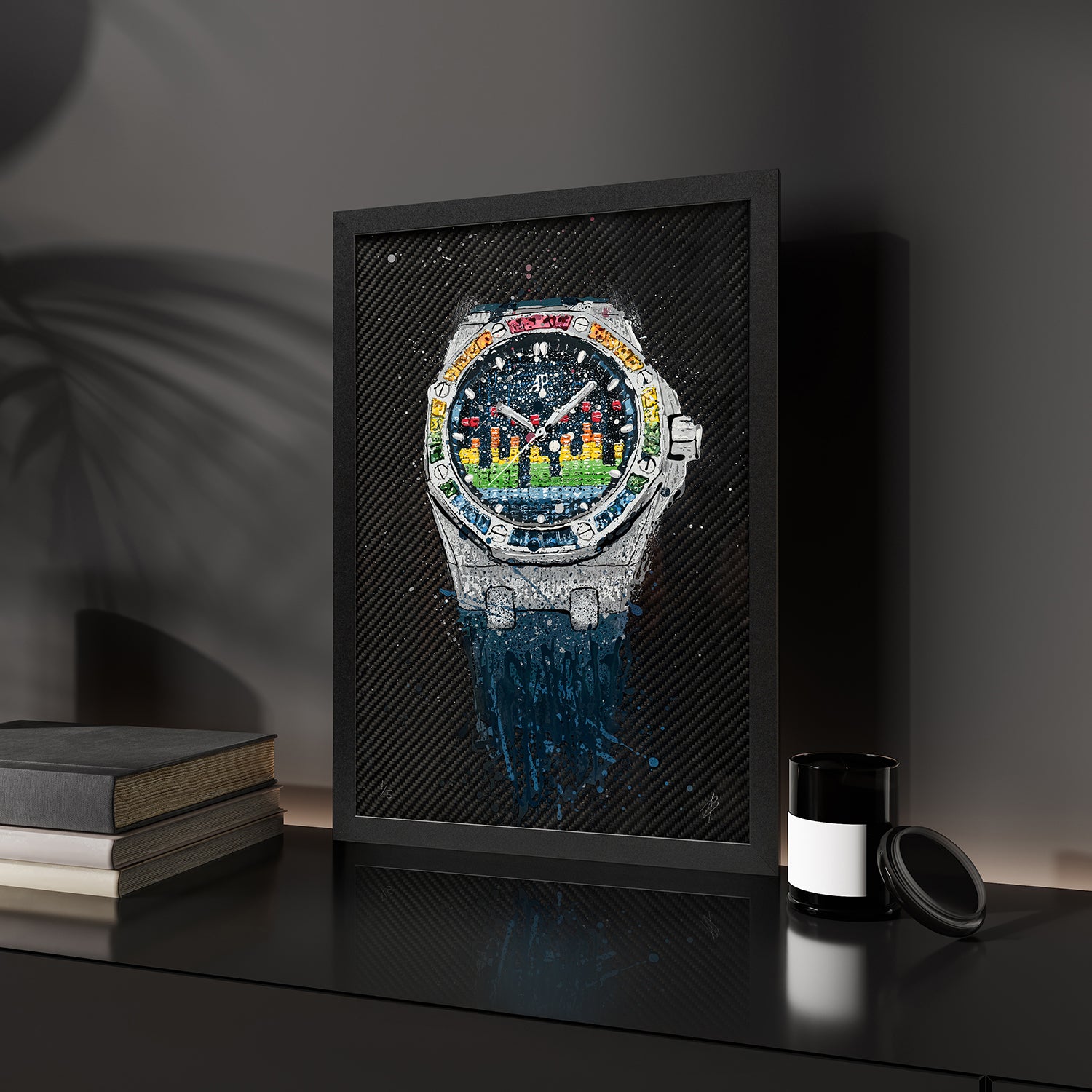 AP Offshore Music DJ Rainbow – Carbon Fiber Art – IFL Watches