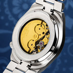 Citizen Tsuyosa Calavera Turquesa – Exhibition caseback showing Caliber 8210 automatic movement, limited edition by IFL Watches