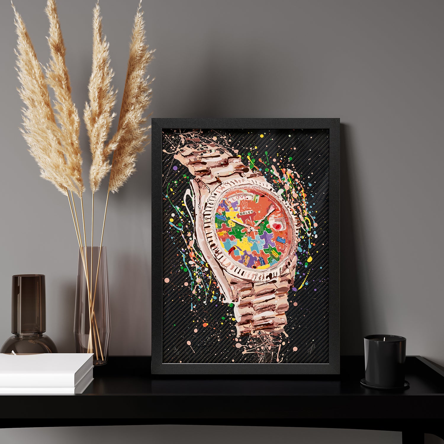 Rolex Day-Date President Puzzle – Carbon Fiber Art – IFL Watches