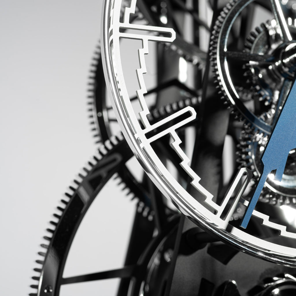 Table Clock NT 8 GT Black – Horological Masterpiece – IFL Watches