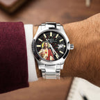 Ball Engineer M Ascension — Micro gas tubes glowing through indices on a hand-painted dial, customized limited edition timepiece by IFL Watches.