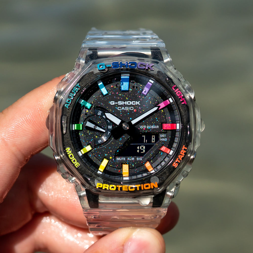 G-SHOCKレアヒョウ柄 G-Shock CasiOak Crystal Jellyfish – IFL Watches