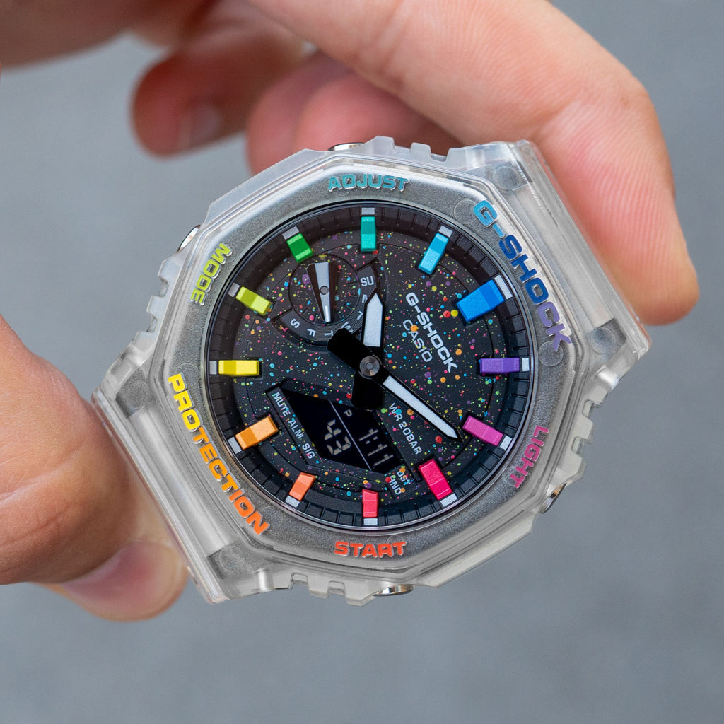Casio crystal watch discount