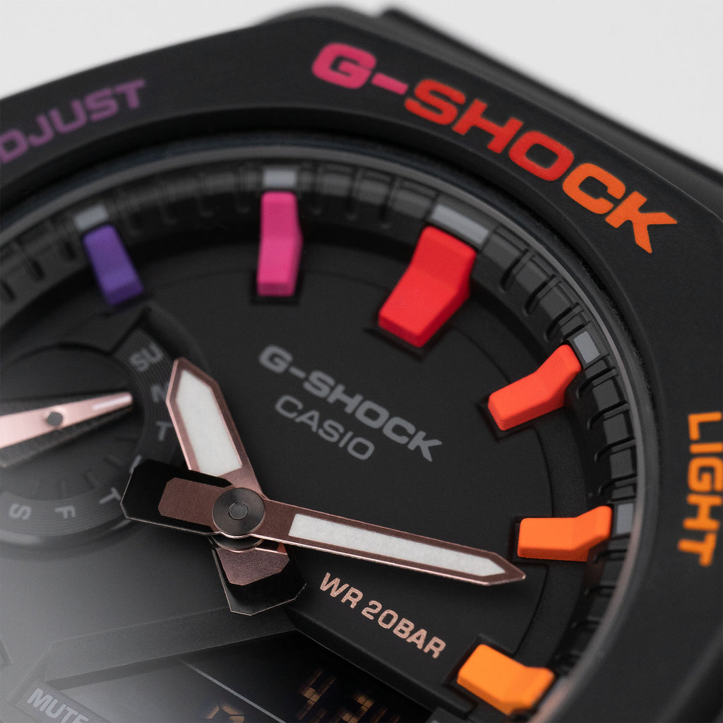 G-Shock CasiOak Mini Black Rainbow