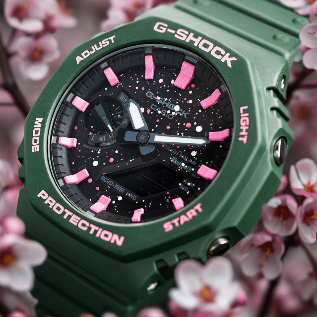 G-Shock CasiOak Cherry Blossom – IFL Watches