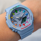 G-Shock CasiOak Mini Lavender Rainbow