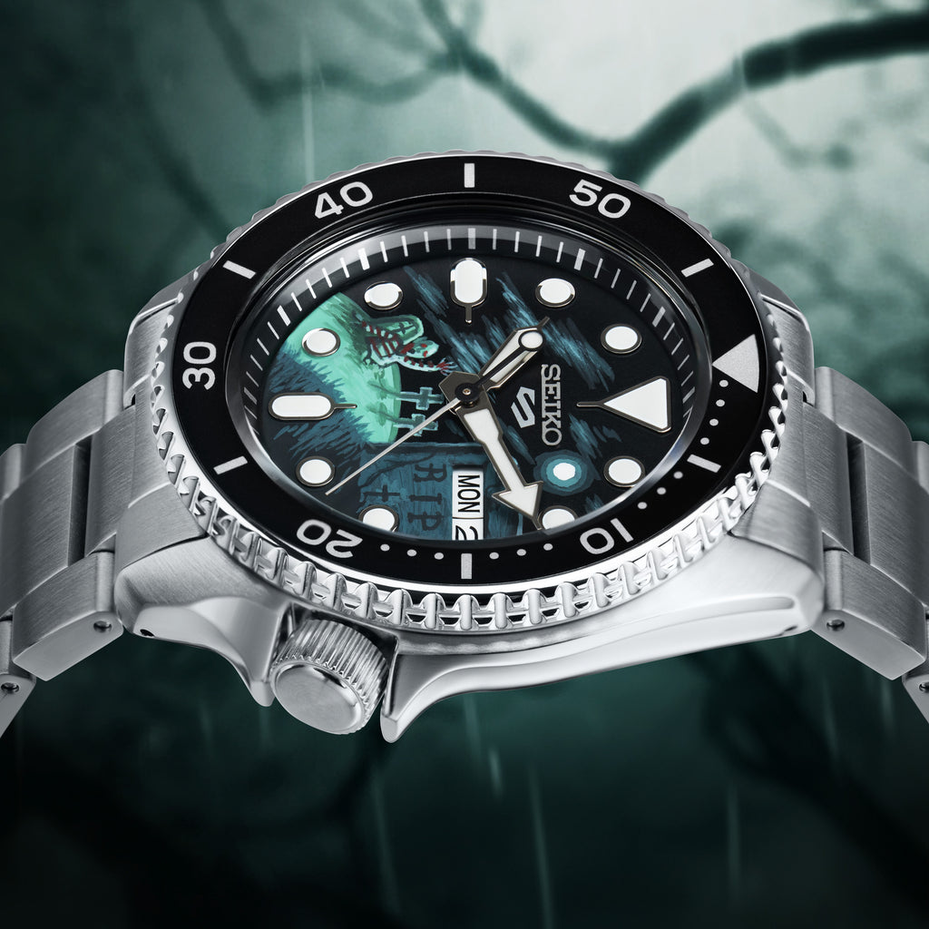 GhoulZ Concept realized on Seiko 5 Sports Limited Edition