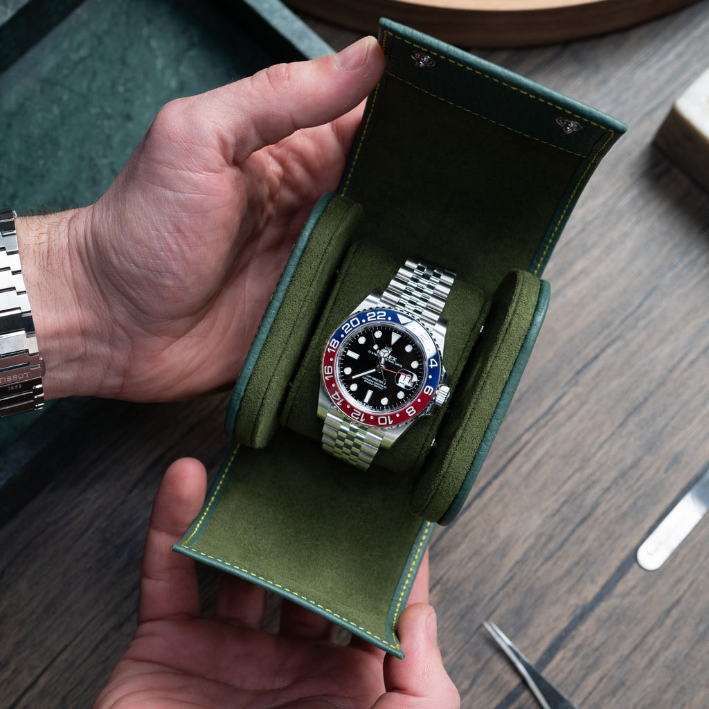 Olive Watch Roll – 1 Watch – IFL Watches