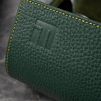 Olive Leather Watch Roll – Two Watches
