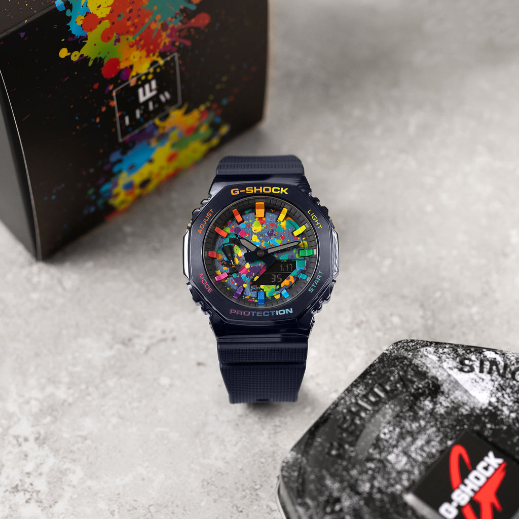 G-Shock CasiOak Blue Phantasm – IFL Watches