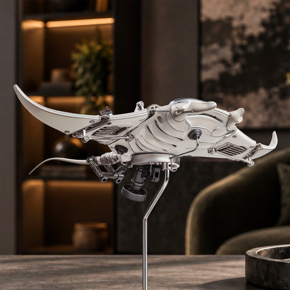 Mecha Ray — White