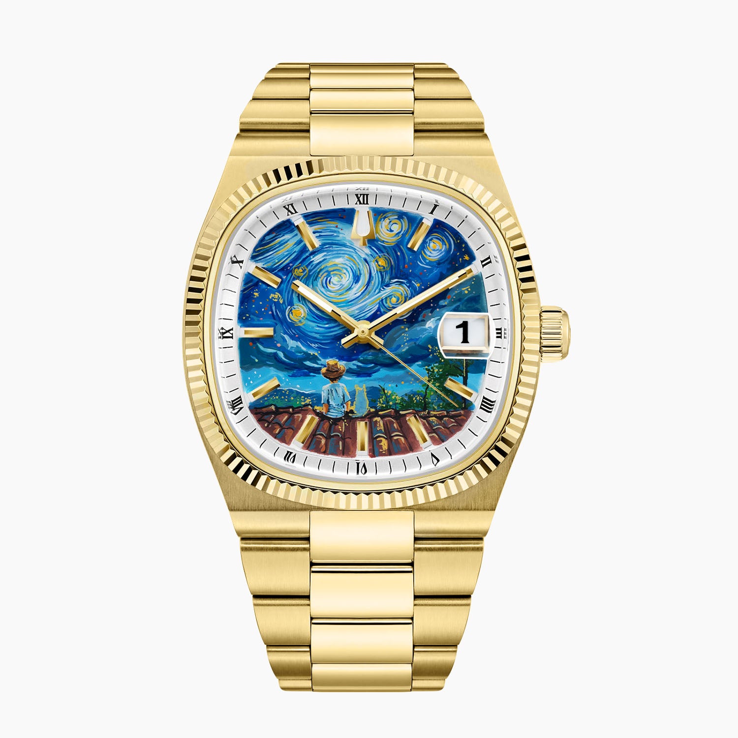 Bulova Super Seville Gold Van Gogh Coming Soon – Exclusive hand-painted watch concept in development by IFL Watches