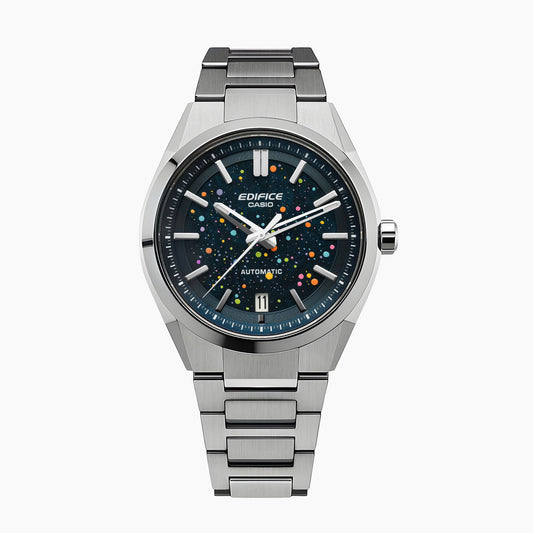 Casio Edifice Midnight Sky – Hand-painted custom Casio Edifice featuring night sky artwork, a bespoke limited edition timepiece by IFL Watches