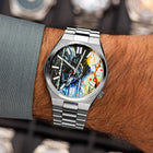 Citizen Tsuyosa 40 Le Loup – Hand-painted custom Citizen Tsuyosa 40mm with wolf artwork, a bespoke timepiece by IFL Watches