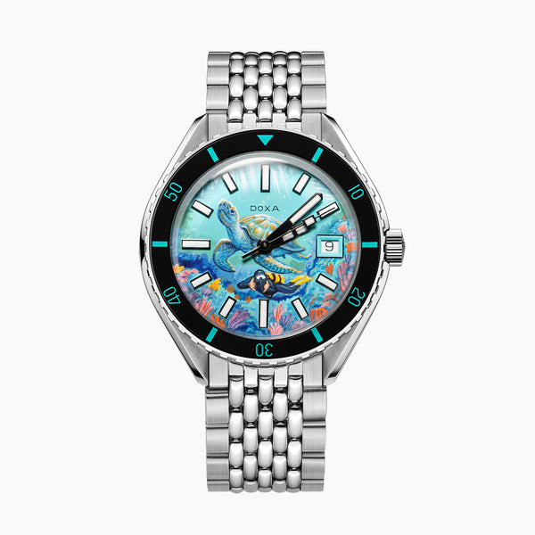 DOXA Aquamarine Reef Turtle – Limited Edition – IFL Watches