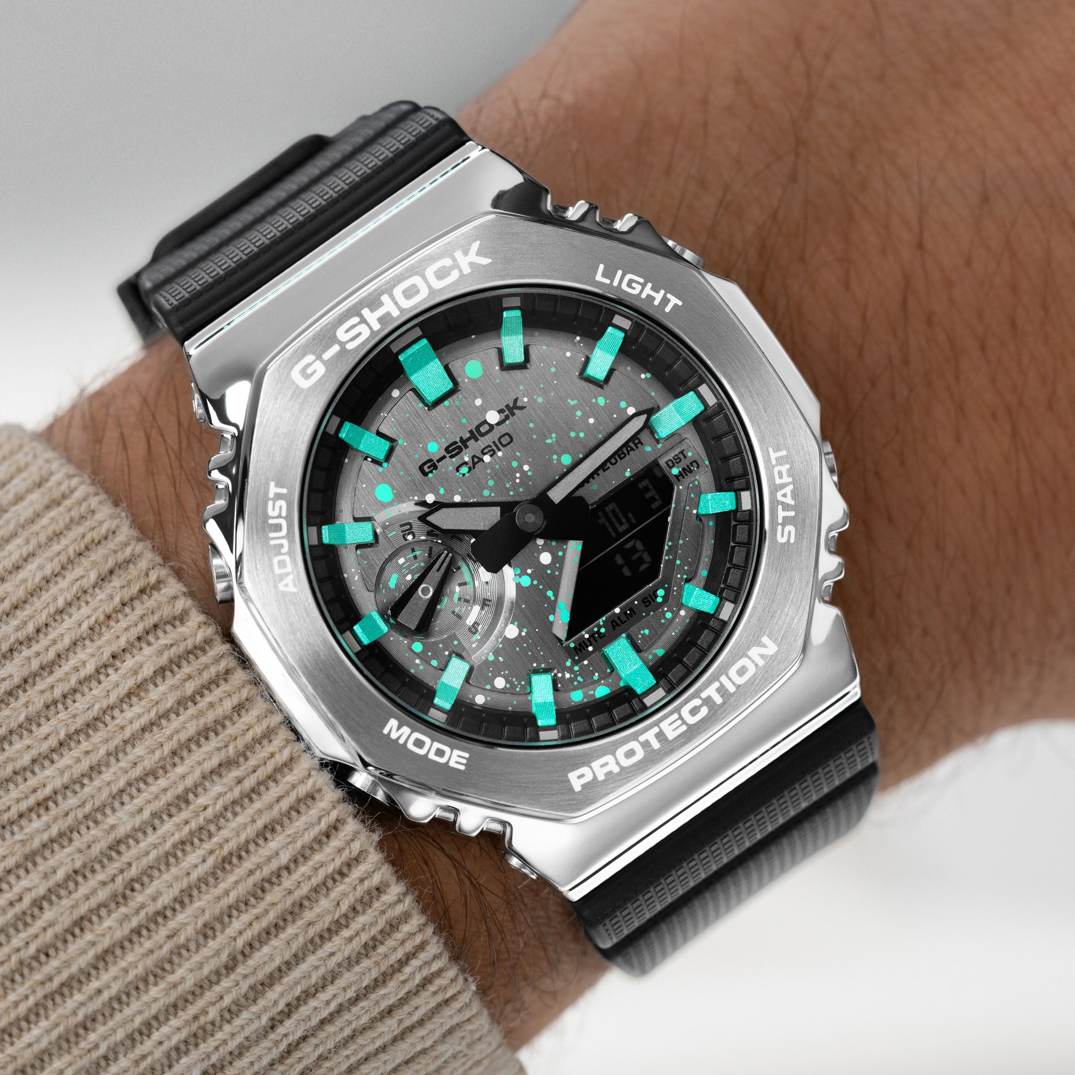 G-Shock CasiOak Steel Tiffany Sky – IFL Watches